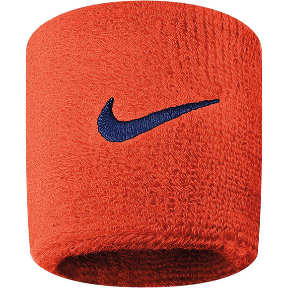 Frotki na rękę Nike Swoosh Wristbands pomarańczowe N0001565804OS