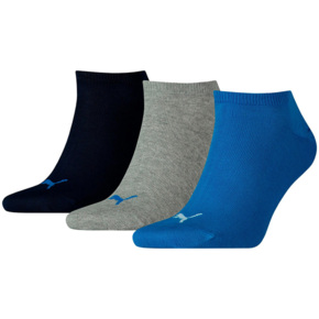Skarpety Puma Unisex Sneaker Plain 3P niebieskie, szare, granatowe 906807 19/2610800012