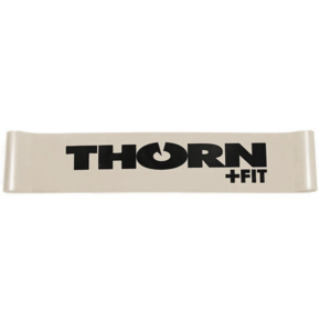 Guma do ćwiczeń Thorn Fit resistance band 500x50x0,65mm light beżowa
