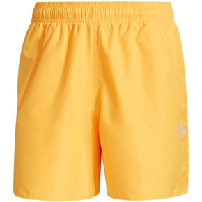 Spodenki kąpielowe męskie adidas Solid Swim Shorts żółte GU0305