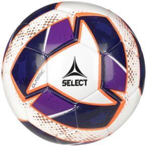Piłka nożna Select Classic v24 biało-purpurowa 18522