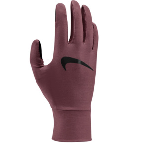 Rękawiczki damskie do biegania Nike Dri-Fit brązowe N1002219206