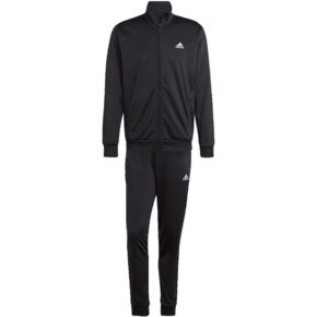 Dres męski adidas Linear Logo Tricot Track Suit czarny IC6775