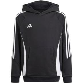 Bluza dla dzieci adidas Tiro 24 Hooded Sweat czarna IJ5611