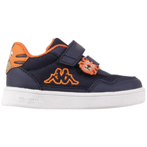 Buty dla dzieci Kappa PIO M Sneakers granatowo-pomarańczowe 280023M 6744