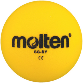 Piłka piankowa Molten 180 mm żółta SG-SY