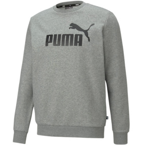 Bluza męska Puma ESS Big Logo Crew FL szara 586678 03