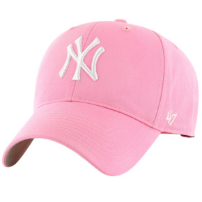 Czapka z daszkiem dla dzieci New York Yankees Raised Basic 47 różowa B-RAC17CTP-RSA_KIDS