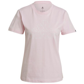 Koszulka damska adidas Outlined Floral Graphic T-Shirt różowa GL1033