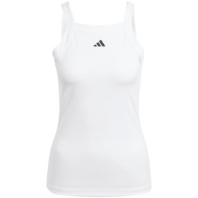Koszulka damska adidas Top Aeroready Train Essentials Minimal Branding biała HZ5621