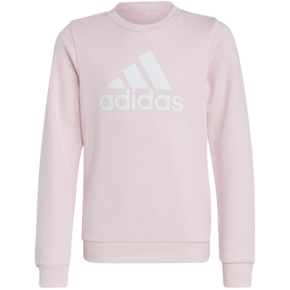 Bluza dla dzieci adidas Essentials Big Logo Sweatshirt różowa IC6119