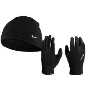 Rękawiczki męskie i czapka Nike Dri-Fit Fleece czarne N1002578082