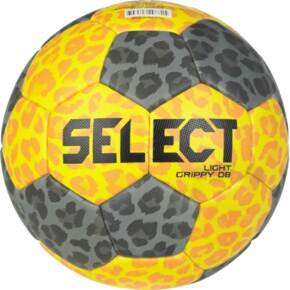 Piłka ręczna Select Light Grippy DB EHF 1 żółto-szara 13137