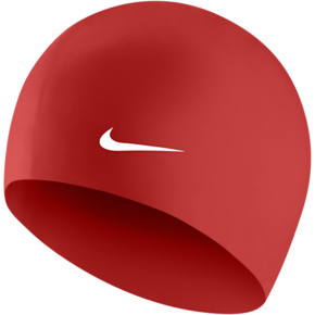 Czepek pływacki Nike Os Solid czerwony 93060-614