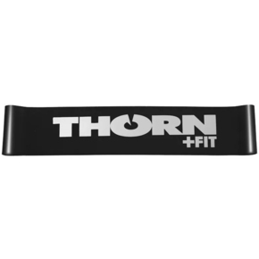 Guma do ćwiczeń Thorn Fit resistance band 500x50x1,25 mm heavy czarna