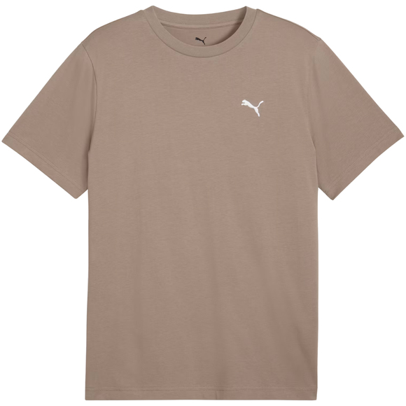 Koszulka męska Puma Wardrobe Ess Tee ciemnobeżowa 629644 81