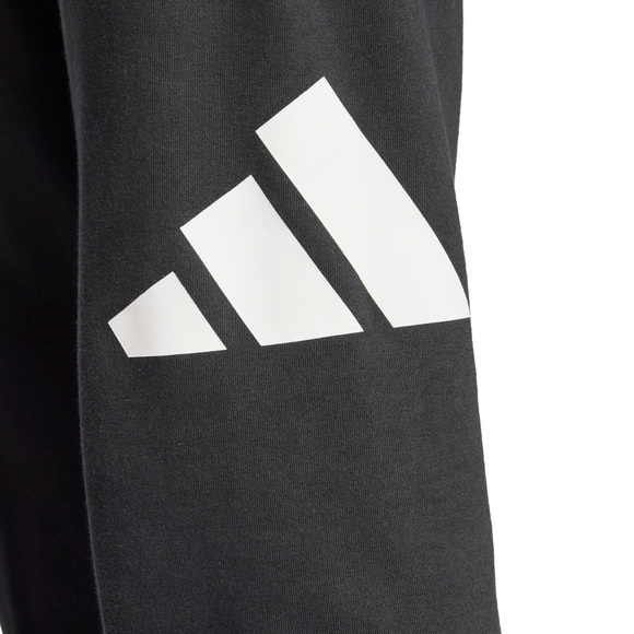 Spodnie męskie adidas Essentials Big Logo French Terry czarne IN6163