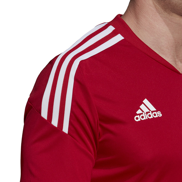 Koszulka męska adidas Condivo 22 Jersey czerwona HA6286