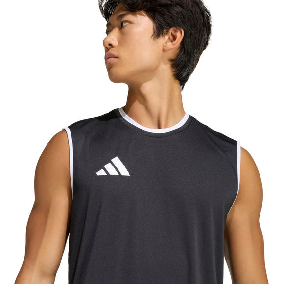 Koszulka męska adidas Entrada 26 Sleeveless Jersey czarna KB3929