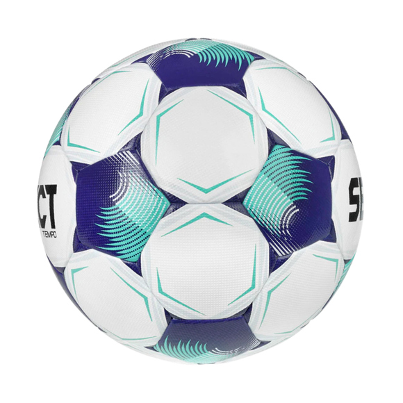 Piłka nożna Select Tempo v26 FIFA Basic biało-fioletowo-zielona 110055