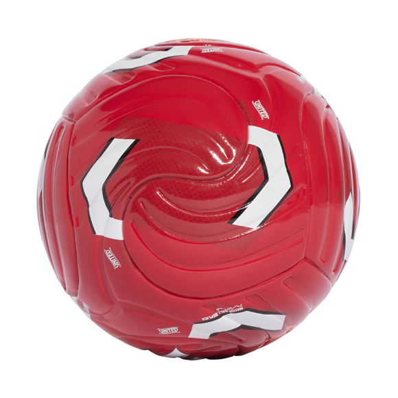 Piłka nożna adidas Manchester United Home Mini czerwona KE5120