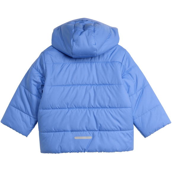 Kurtka dla dzieci adidas Essentials 3-Stripes niebieska JL7464