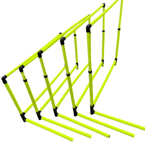 Płotek treningowy regulowany 68cm-106cm zestaw 6szt.