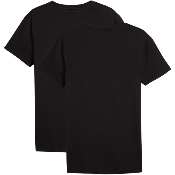 Koszulka męska Puma Everyday Crew Neck Tee 2 szt. czarna 947245 01
