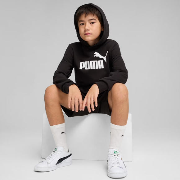 Bluza dla dzieci Puma ESS No.1 Logo Hoodie czarna 684909 01