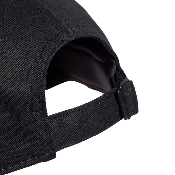 Czapka z daszkiem adidas 3-Stripes New Logo Baseball czarna JG1072