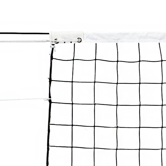 Siatka do siatkówki z antenkami Netex 9,5 m x 1 m czarna SI0007