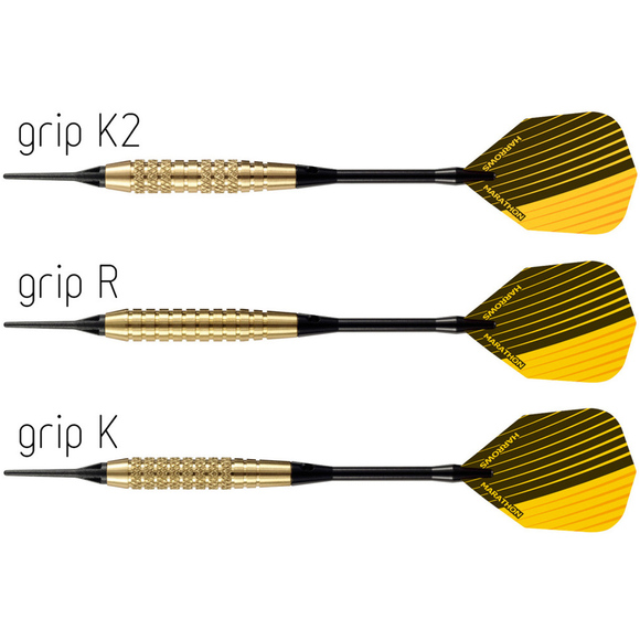 Harrows rzutki Softip Club Brass 16g
