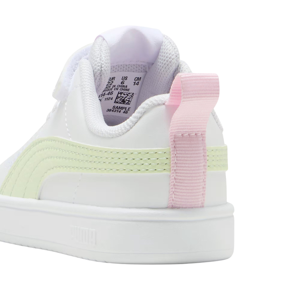 Buty dla dzieci Puma Rickie AC+ Inf biało-zielone 384314 46