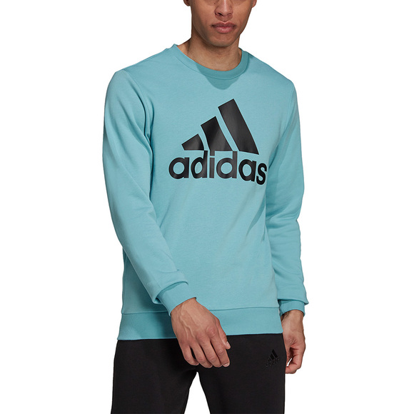 Bluza męska adidas Essentials Big Logo Sweatshirt niebieska H12163