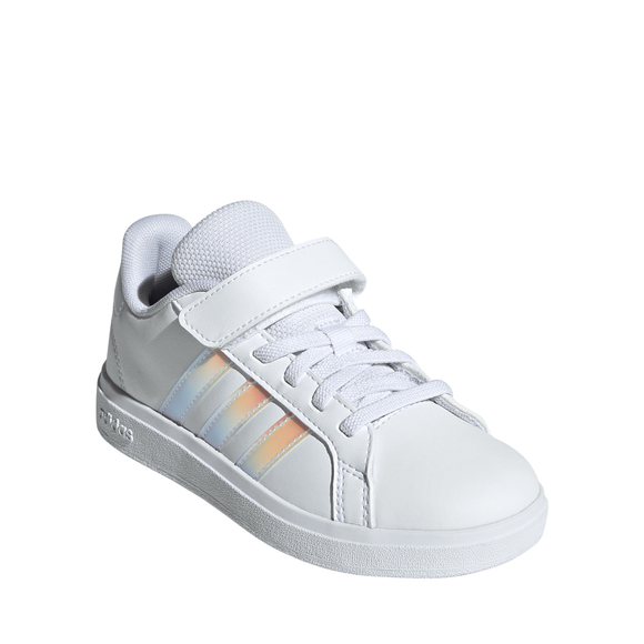 Buty dla dzieci adidas Grand Court 2.0 białe IE3851