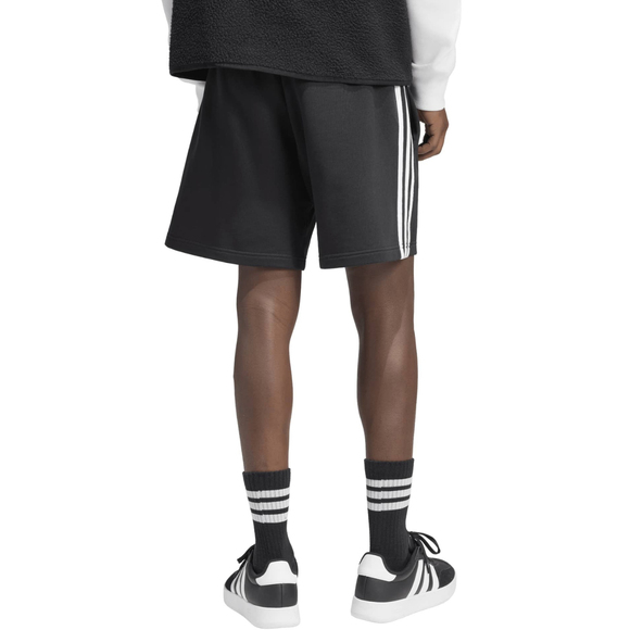 Spodenki męskie adidas Essentials 3-Stripes French Terry czarne KY6545