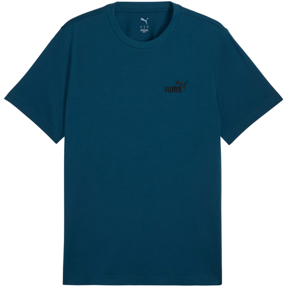 Koszulka męska Puma ESS Small No.1 Logo Tee(s) turkusowa 682535 36