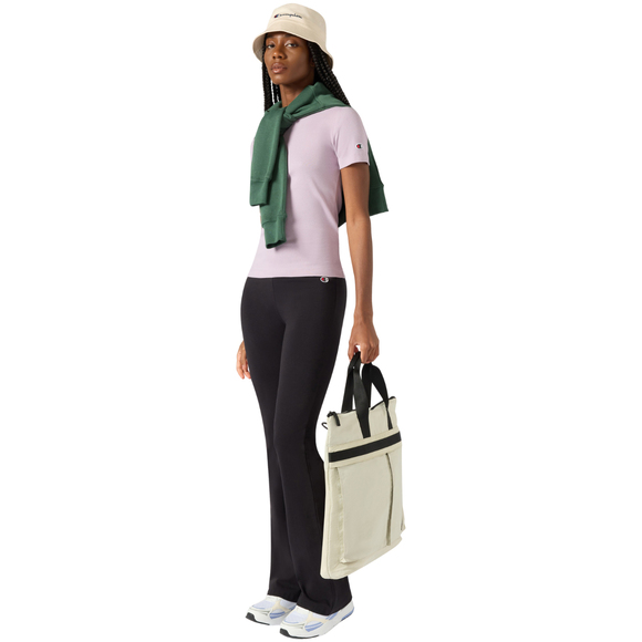 Legginsy damskie Champion Flare Legging czarne 117559 KK001