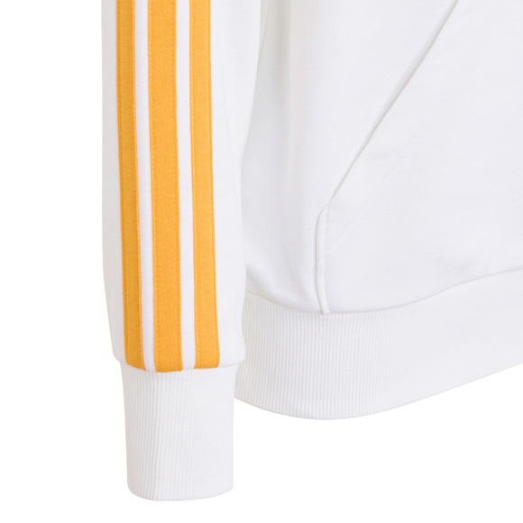 Bluza dla dzieci adidas Real Madrid Kids Hoodie biała KG2953