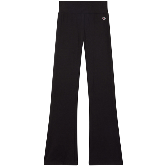 Legginsy damskie Champion Flare Legging czarne 117559 KK001