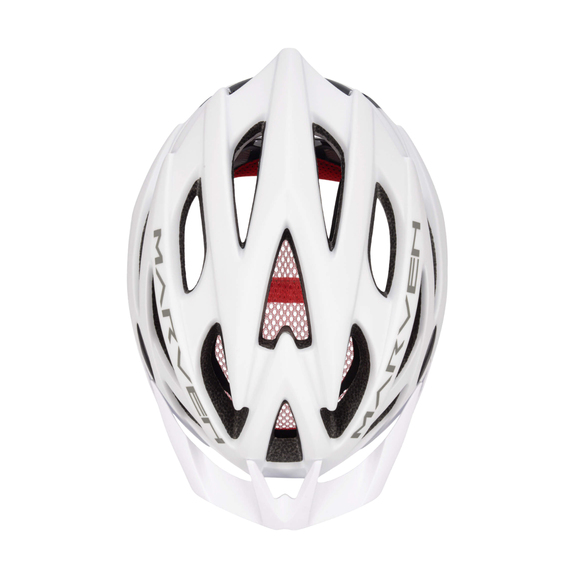 Kask Meteor Marven L 58-61 cm biało-szary 24725