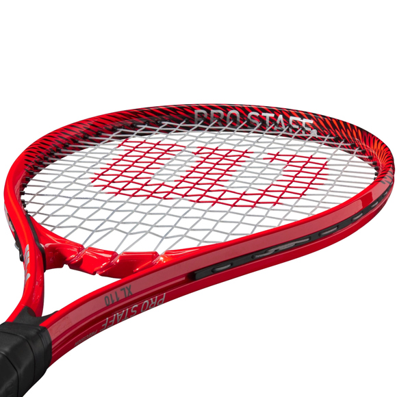 Rakieta do tenisa ziemnego Wilson Pro Staff Precision XL 110 TNS RKT 2 4 1/4 czerwono-czarna WR171410U2