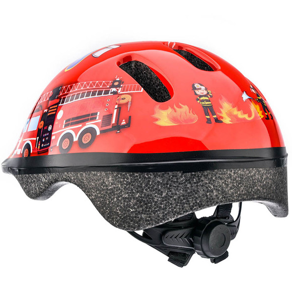 Kask rowerowy Meteor KS06 Firetracker rozm. XS 44-48 cm czerwony 24836