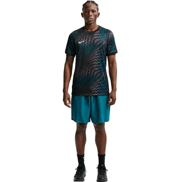 Koszulka męska Nike Dri-Fit Gardien VI Goalkeeper czarno-niebiesko-szara HV8301 010