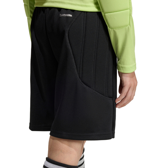 Spodenki bramkarskie dla dzieci adidas Tierro 26 czarne KF5962