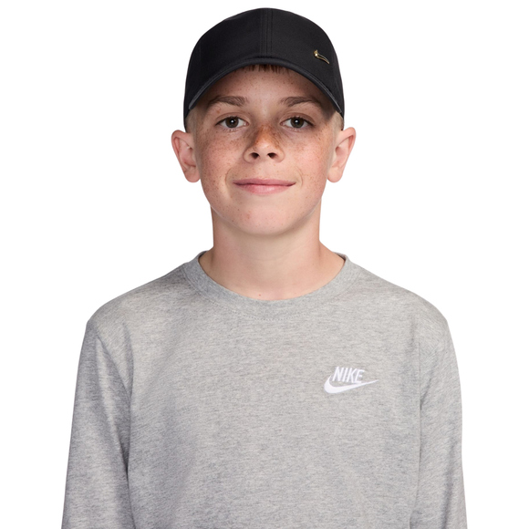 Czapka z daszkiem dla dzieci Nike Dri-Fit Club czarna FB5064 011