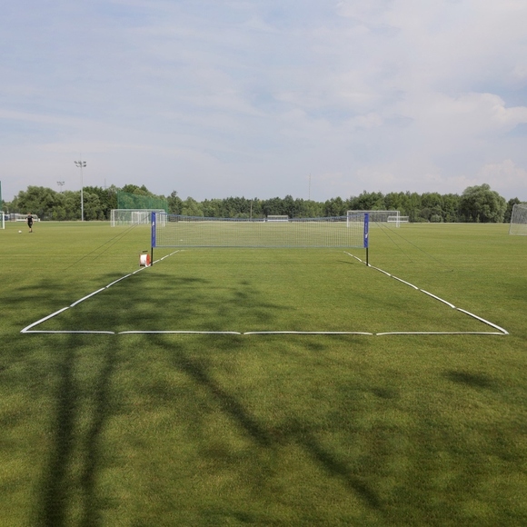 Zestaw do siatkonogi, siatkonoga na naturalną murawę