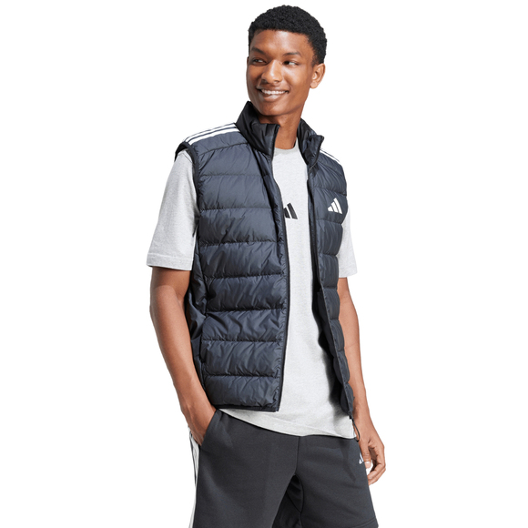 Koszulka męska adidas Essentials 3-Stripes Single Jersey szara JE6396