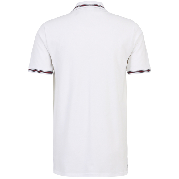 Koszulka męska polo Fila Lubbeek biała FAM0898 10001