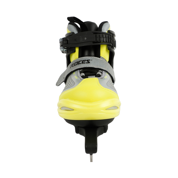 Łyżwy Roces Moody Ice X czarno-limonkowe 450743 001